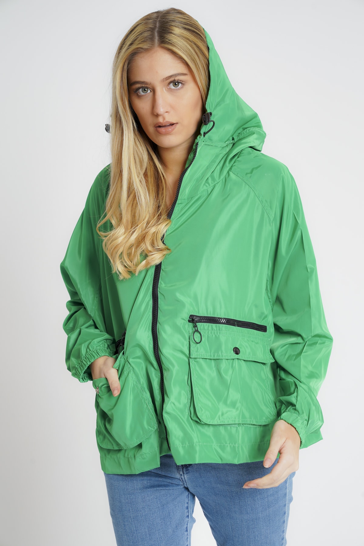 Full Zip Hooded Cagoule | Affinity Wholesale Fashion